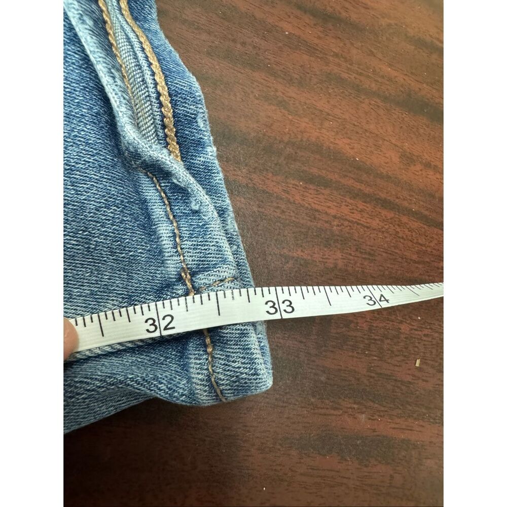 American Eagle Next Level Stretch The Stacked Jeans Size 14 Short - Picture 11 of 11